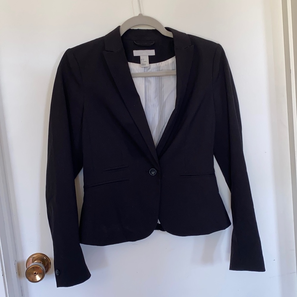 6 / 36 / XS / H&M / Black / Blazer